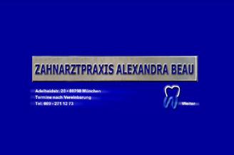 Website Zahnarztpraxis Beau